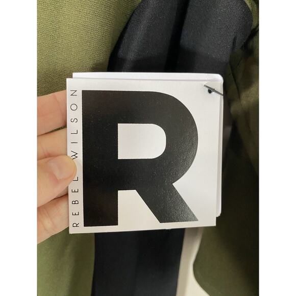 REBEL Rebel Wilson NWT Colorblock 3/4 Sleeve Knee Length Dress Stretch Size 1X‎ - Picture 8 of 9